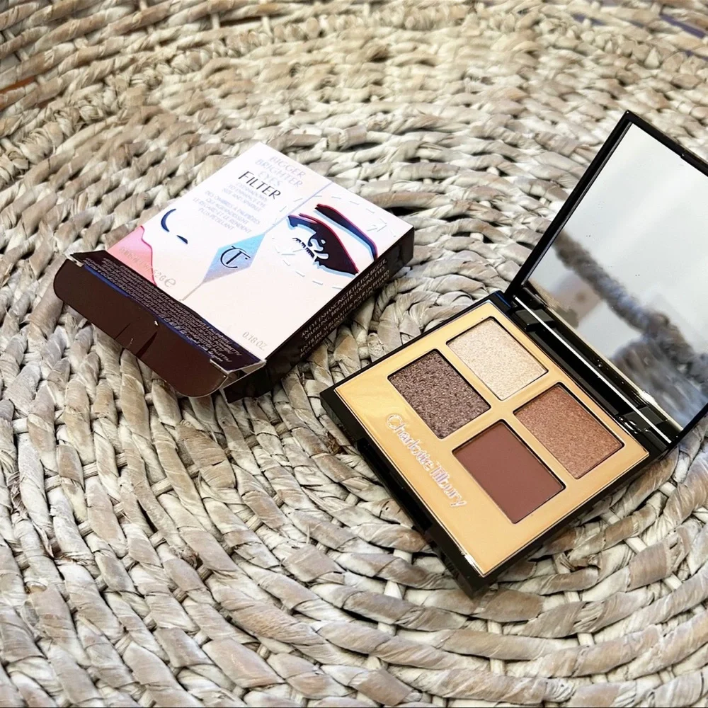 New Charlotte Tilbury Luxury Eyeshadow Palette Exaggereyes